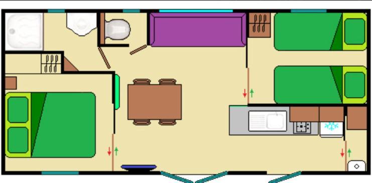 Mobil Home Tout Confort Ideal Pour 4 Personnes Dans Le Domaine De Dugny Camping 4 Etoiles, Proche De Blois, Du Zoo De Beauval Et Des Chateaux De La Loire Onzain Exterior photo